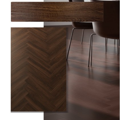 Herringbone ~ Terra Blush